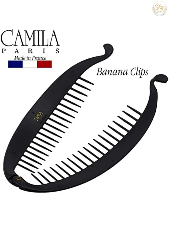 2 Pack Extra Large Banana Hair Clips for Thick Hair, Cellulose Acetate,